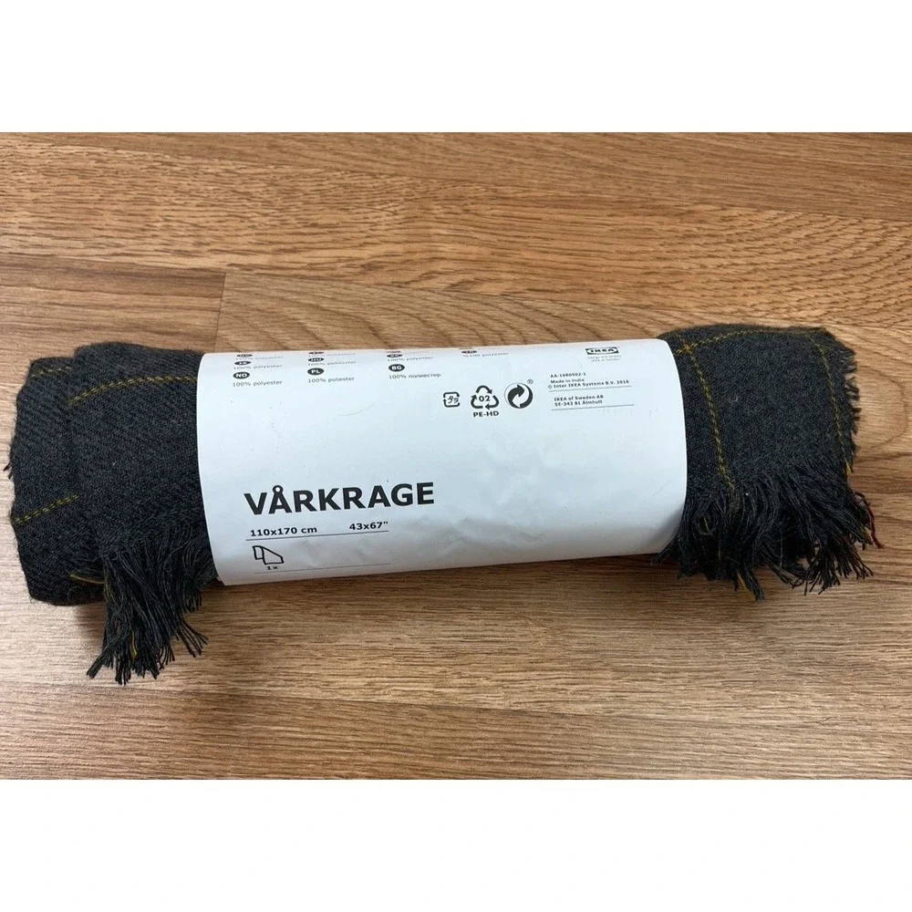 Ikea Varkrage Throw Blanket 43